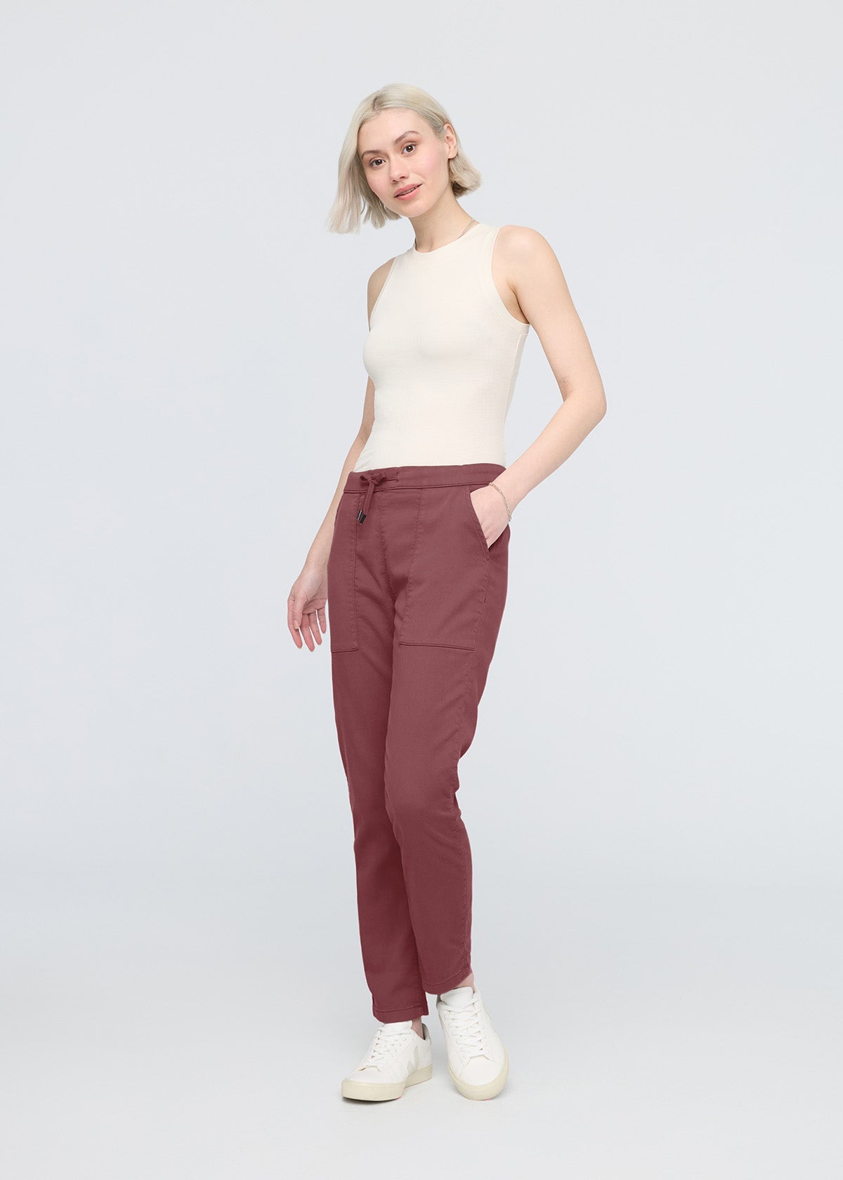 No Sweat Harbour Pant - Red Clay – Magdalena Jimenez